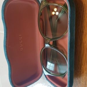 Green Gucci Sunglasses